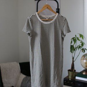 Striped t-shirt dress